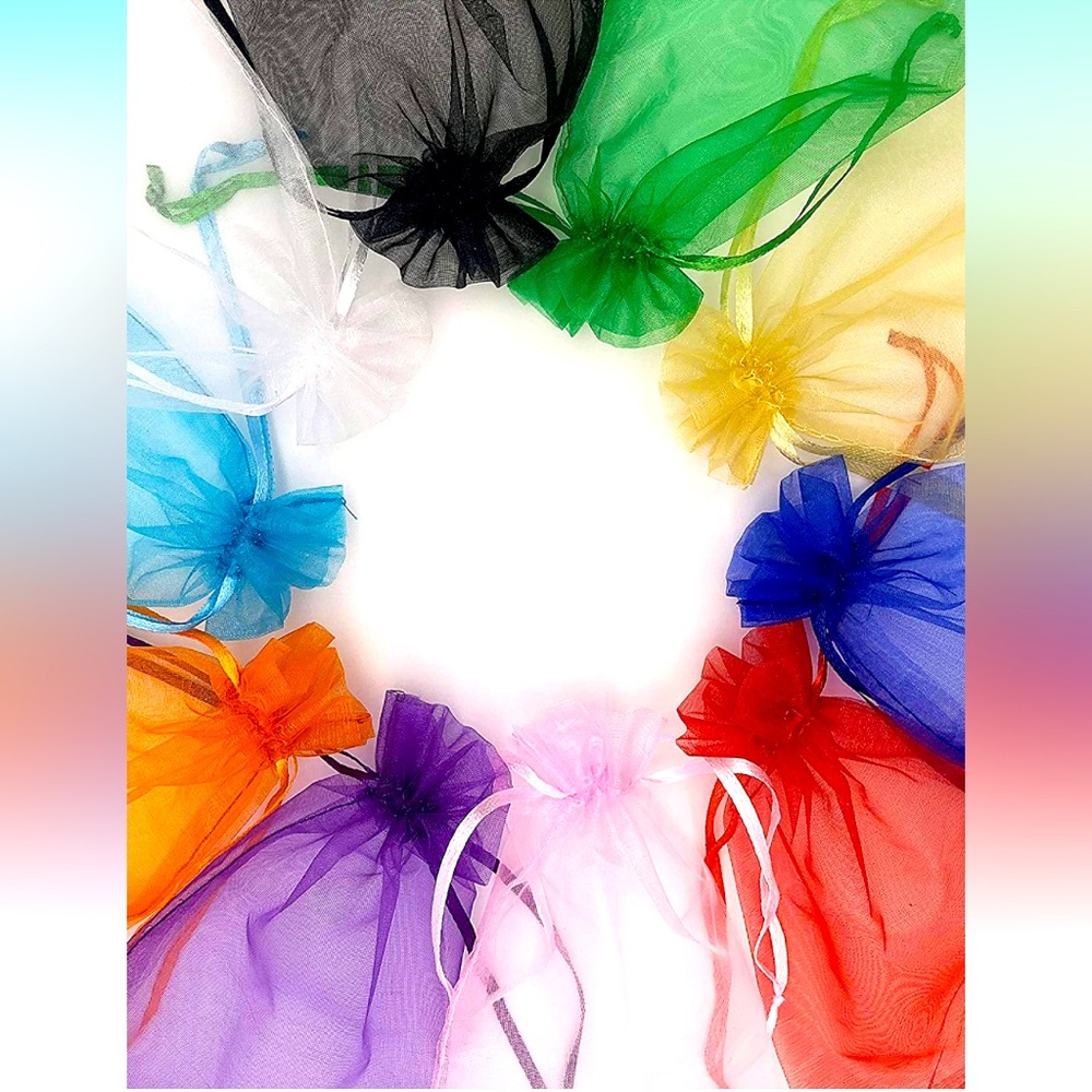 🆕Organza Bags- 1 Dozen (12) 5x7